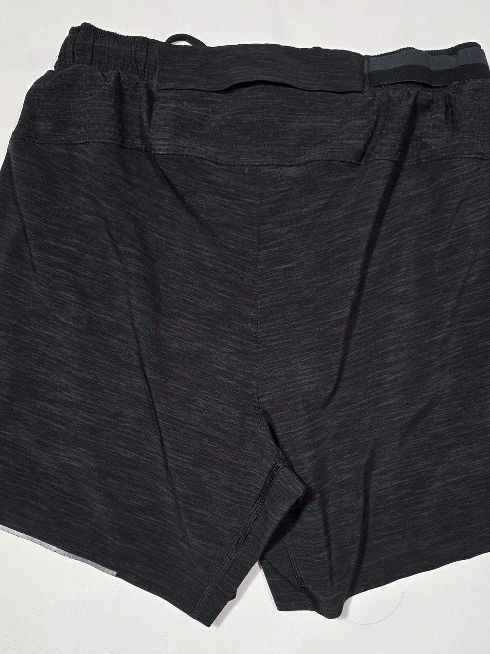 Lululemon Women's Black Running Shorts Size M Lightweight Drawstring - Picture 3 of 10